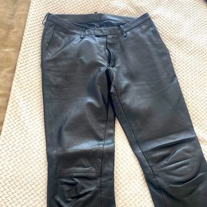 Mens Gucci Leather Pants